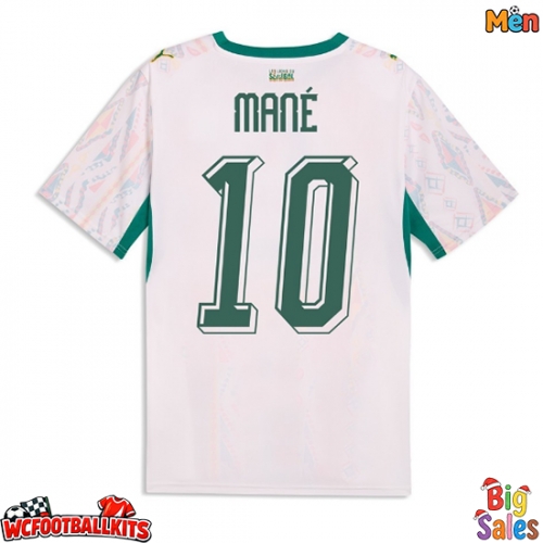 Senegal Sadio Mane #10 Replica Home Stadium Shirt World Cup 2026 Short Sleeve